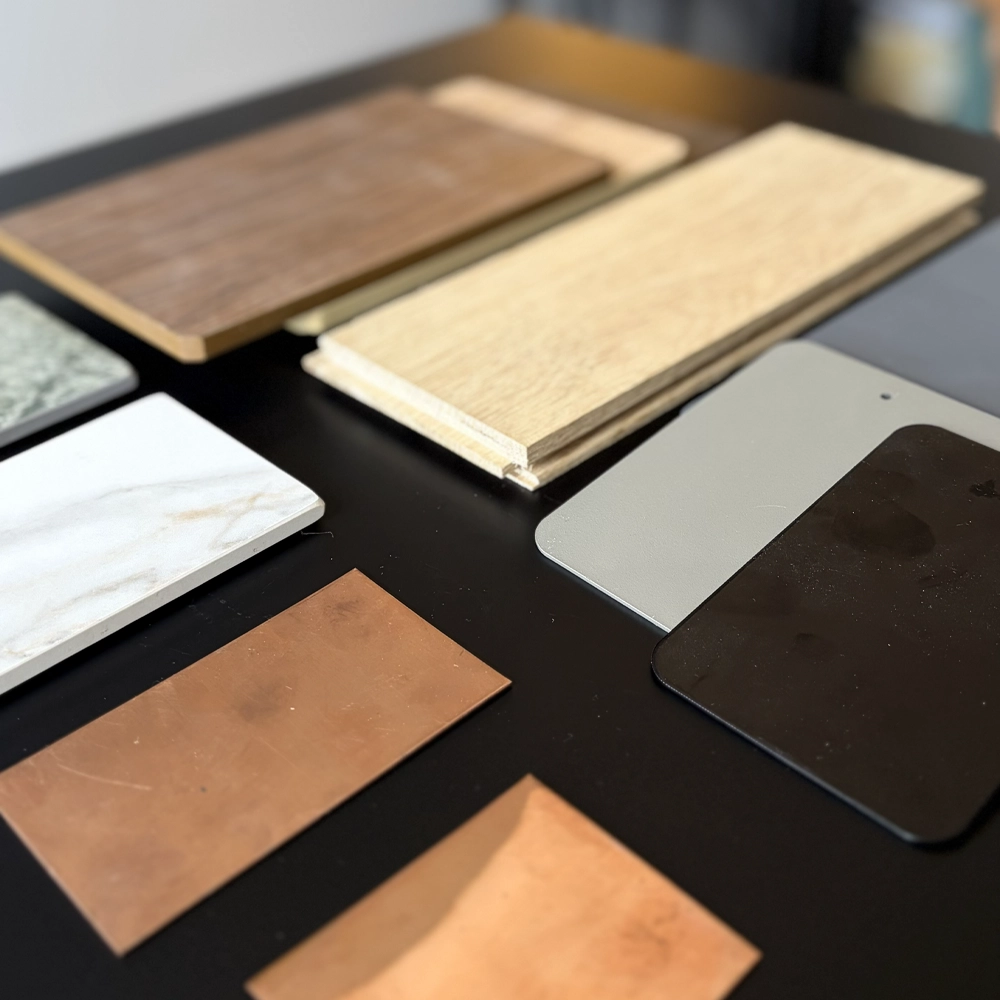 Clinic material selection and interior detailing